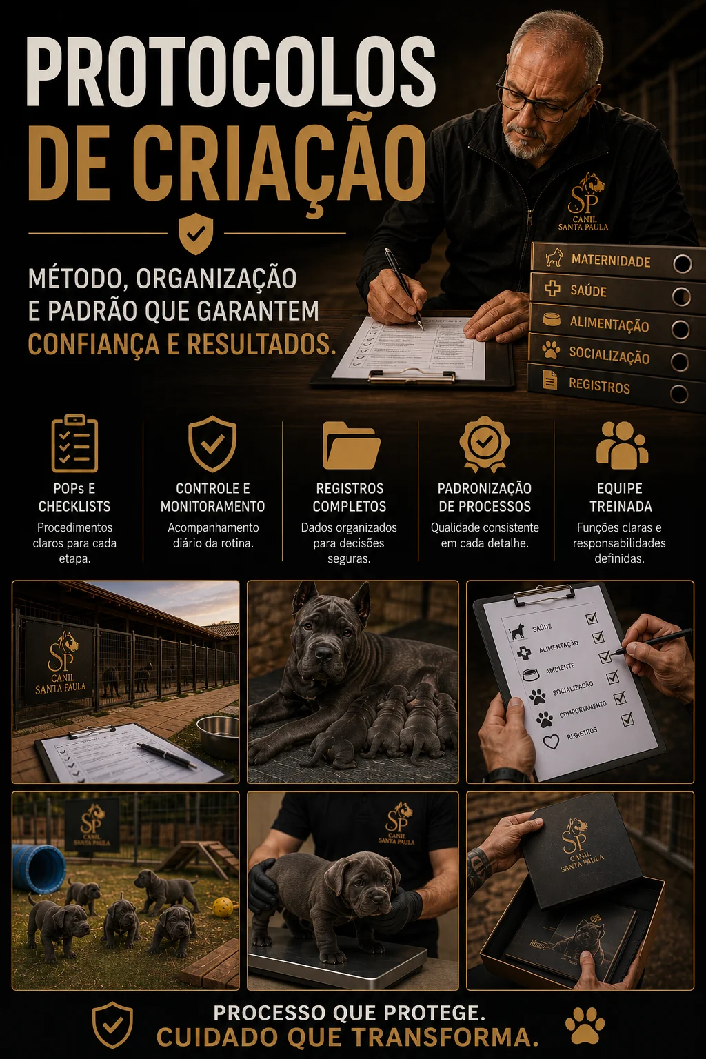 Protocolos de Criação no Programa de Excelência Santa Paula